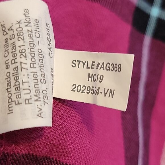 J. Crew. Plaid. Flannel. Button Down. Size XS. EUC - Picture 7 of 7